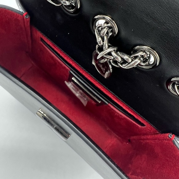 ❌SOLD❌Authentic Christian Louboutin sweet Charity baby calf Paris chain bag - Picture 17 of 17